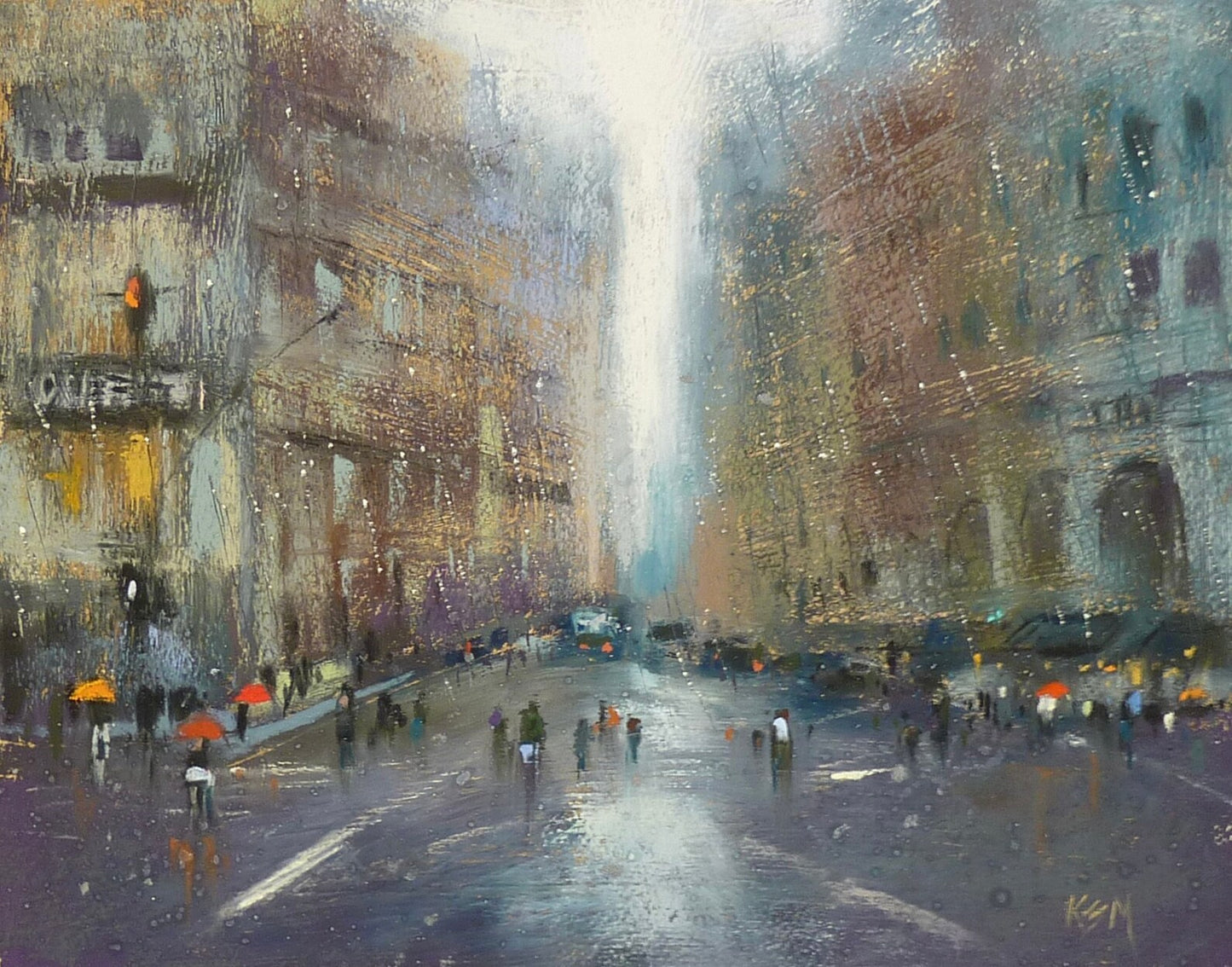 New York City in the Rain